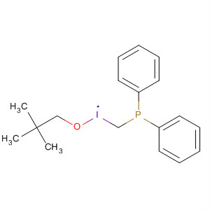 Phosphorane, (2,2-dimethylpropoxy)iodomethyldiphenyl- molecular structure