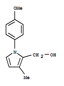 1H-Pyrrole-2-methanol,1-(4-methoxyphenyl)-3-methyl- molecular structure