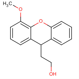 9H-Xanthene-9-ethanol, 4-methoxy- molecular structure