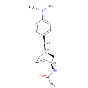 Acetamide,N-[(1R,2R,4R,7S)-7-[4-(dimethylamino)phenyl]bicyclo[2.2.1]hept-2-yl]-,rel- molecular structure