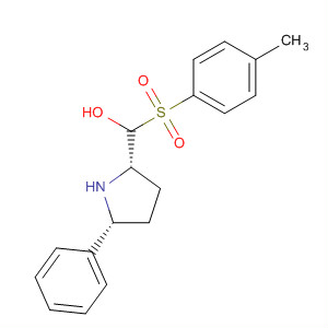 2-Pyrrolidinemethanol, 1-[(4-methylphenyl)sulfonyl]-5-phenyl-, (2S,5R)- molecular structure