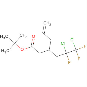 5-Hexenoic acid, 3-(2,3-dichloro-2,3,3-trifluoropropyl)-,1,1-dimethylethyl ester molecular structure