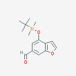 6-Benzofurancarboxaldehyde, 4-[[(1,1-dimethylethyl)dimethylsilyl]oxy]-
