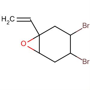 7-Oxabicyclo[4.1.0]heptane, 3,4-dibromo-1-ethenyl- molecular structure