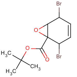 7-Oxabicyclo[4.1.0]hept-3-ene-1-carboxylic acid, 2,5-dibromo-,1,1-dimethylethyl ester molecular structure