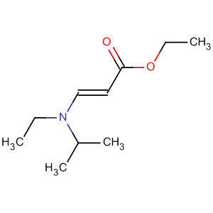 2-Propenoic acid, 3-[ethyl(1-methylethyl)amino]-, ethyl ester, (2E)- molecular structure