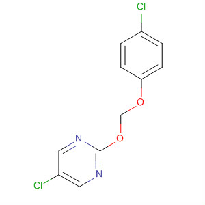Pyrimidine, 5-chloro-2-[(4-chlorophenoxy)methoxy]-