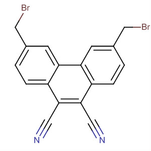 9,10-Phenanthrenedicarbonitrile, 3,6-bis(bromomethyl)-