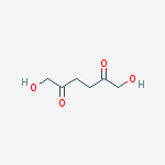 2,5-Hexanedione, 1,6-dihydroxy- molecular structure