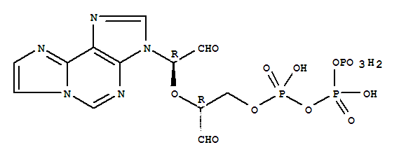 ethenoadenosine triphosphate-2,3-dialdehyde molecular structure