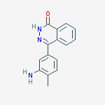 4-(3-amino-4-methylphenyl)-2H-phthalazin-1-one molecular structure