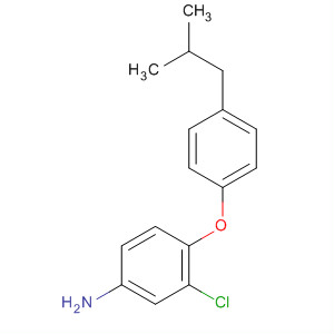 Benzenamine, 3-chloro-4-[4-(2-methylpropyl)phenoxy]-