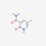3-PYRIDINECARBOXAMIDE,1,2-DIHYDRO-5-METHYL-2-OXO- molecular structure
