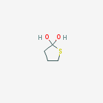 THIOLANEDIOL molecular structure