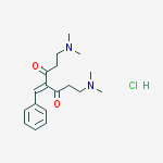 4-benzylidene-1,7-bis(dimethylamino)heptane-3,5-dione molecular structure