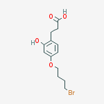 4-(4-bromobutoxy)-2-hydroxyBenzenepropanoic acid