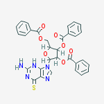 [5-(2-amino-6-sulfanylidene-3h-purin-9-yl)-3,4-dibenzoyloxyoxolan-2-yl]methyl Benzoate
