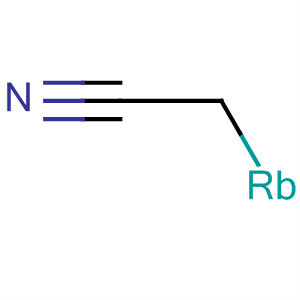 Rubidium, (cyanomethyl)- molecular structure