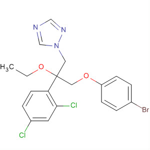 1H-1,2,4-Triazole,1-[3-(4-bromophenoxy)-2-(2,4-dichlorophenyl)-2-ethoxypropyl]-