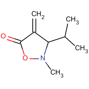 5-Isoxazolidinone, 2-methyl-4-methylene-3-(1-methylethyl)-