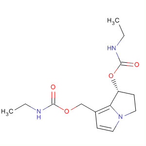 Carbamic acid, ethyl-,[1-[[(ethylamino)carbonyl]oxy]-2,3-dihydro-1H-pyrrolizin-7-yl]methylester, (R)-