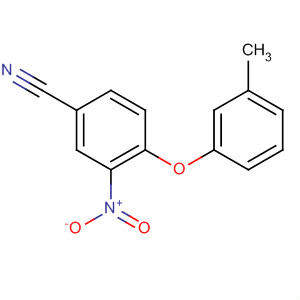Benzonitrile, 4-(3-methylphenoxy)-3-nitro-