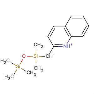 Quinolinium, (pentamethyldisiloxanyl)methylide molecular structure