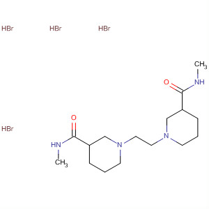 3-Piperidinecarboxamide, N,N'-1,2-ethanediylbis[N-methyl-,dihydrobromide