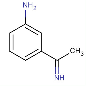 Benzenamine, 3-(1-iminoethyl)- molecular structure