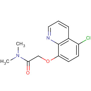 Acetamide, 2-[(5-chloro-8-quinolinyl)oxy]-N,N-dimethyl-
