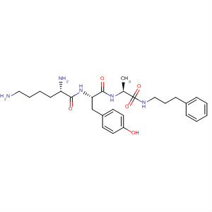 D-Alaninamide, L-lysyl-L-tyrosyl-N-(3-phenylpropyl)-