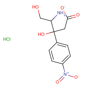 1,3-Propanediol, 2-amino-1-(4-nitrophenyl)-, 1-acetate,monohydrochloride molecular structure