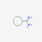 CycloheptanecarboxamidinehcL molecular structure