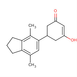 2-Cyclohexen-1-one,5-(2,3-dihydro-4,7-dimethyl-1H-inden-5-yl)-3-hydroxy-