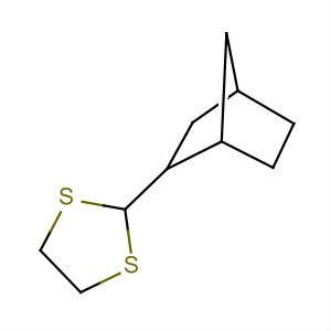 1,3-Dithiolane, 2-bicyclo[2.2.1]hept-2-yl-, exo- molecular structure