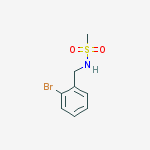 Methanesulfonamide, N-[(2-bromophenyl)methyl]