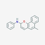 2H-Naphtho[1,2-b]pyran-2-amine, 6-methyl-N-phenyl- molecular structure