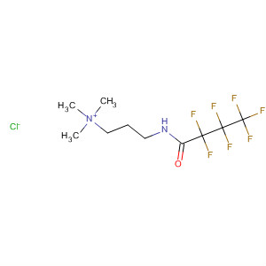 1-Propanaminium,3-[(2,2,3,3,4,4,4-heptafluoro-1-oxobutyl)amino]-N,N,N-trimethyl-,chloride molecular structure