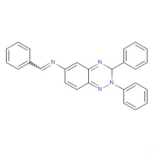 1,2,4-Benzotriazin-6-amine,2,3-dihydro-2,3-diphenyl-N-(phenylmethylene)-