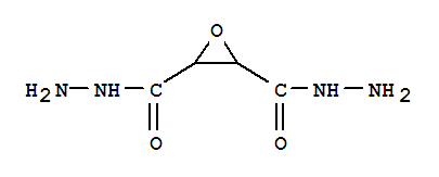 2,3-Oxiranedicarboxylicacid, 2,3-dihydrazide molecular structure