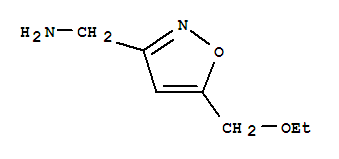 3-Isoxazolemethanamine,  5-(ethoxymethyl)-