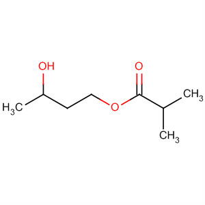 Propanoic acid, 2-methyl-, 3-hydroxybutyl ester molecular structure