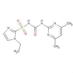 1H-Imidazole-2-sulfonamide,N-[[(4,6-dimethyl-2-pyrimidinyl)amino]carbonyl]-1-ethyl-