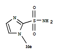 1H-IMIDAZOLE-2-SULFONAMIDE,1-METHYL- molecular structure