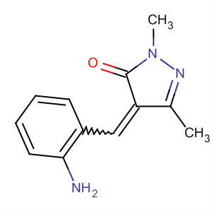3H-Pyrazol-3-one,4-[(2-aminophenyl)methylene]-2,4-dihydro-2,5-dimethyl-