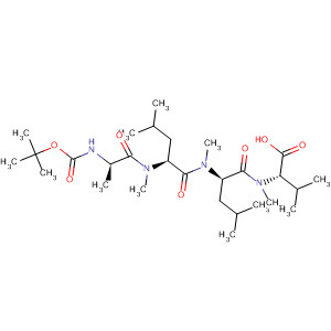 L-Valine,N-[N-[N-[N-[(1,1-dimethylethoxy)carbonyl]-D-alanyl]-N-methyl-L-leucyl]-N-methyl-D-leucyl]-N-methyl-