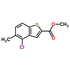 methyl 4-chloro-5-methyl-benzothiophene-2-carboxylate