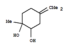 4-Menth-8-en-1,2-diol molecular structure