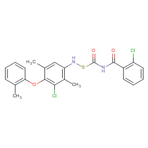 Benzamide,2-chloro-N-[[[3-chloro-2,5-dimethyl-4-(2-methylphenoxy)phenyl]amino]thioxomethyl]-