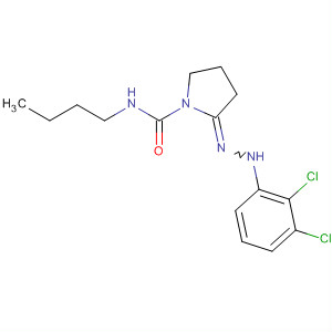 1-Pyrrolidinecarboxamide, N-butyl-2-[(2,3-dichlorophenyl)hydrazono]-